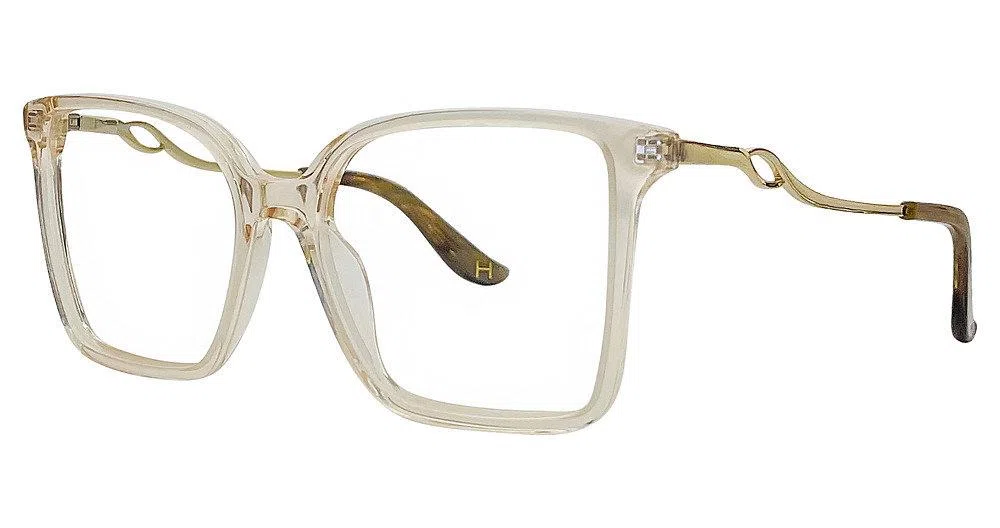 H Halston HH2017 Eyeglasses - Black - view 5